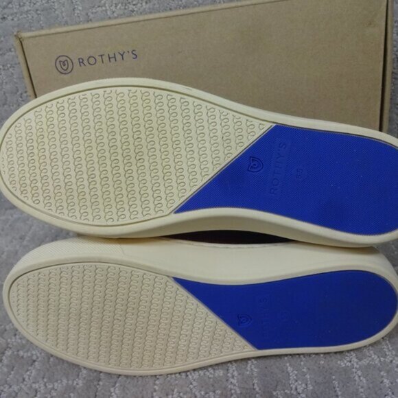 Rothys The Chelsea Red Plum Melange Fabric High Top Sneaker Boots Multiple Sizes - Picture 5 of 5